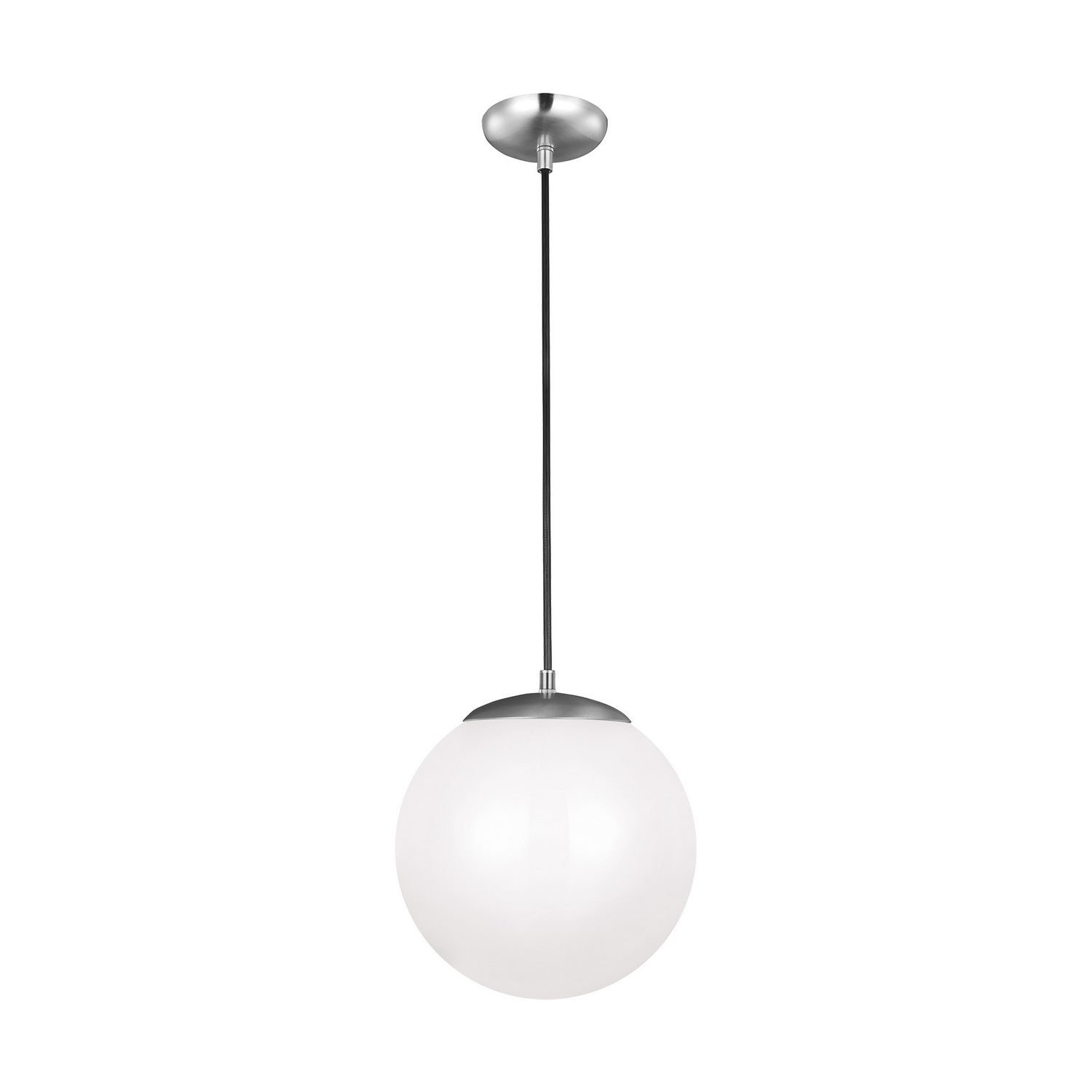 Visual Comfort Studio - 602293S-04 - LED Pendant - Leo - Hanging Globe - Satin Aluminum