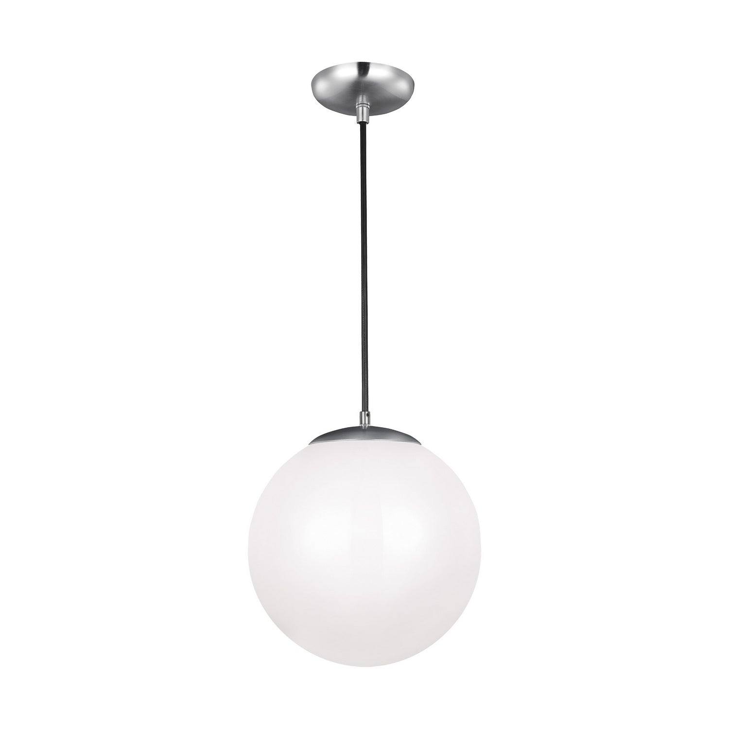 Visual Comfort Studio - 602493S-04 - LED Pendant - Leo - Hanging Globe - Satin Aluminum