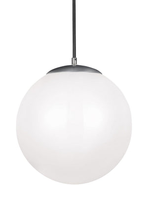 Visual Comfort Studio - 602493S-04 - LED Pendant - Leo - Hanging Globe - Satin Aluminum