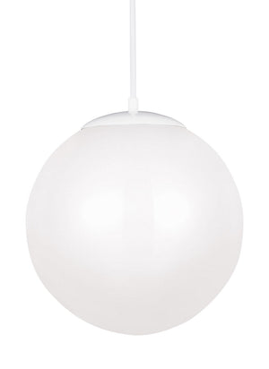 Visual Comfort Studio - 602493S-15 - LED Pendant - Leo - Hanging Globe - White