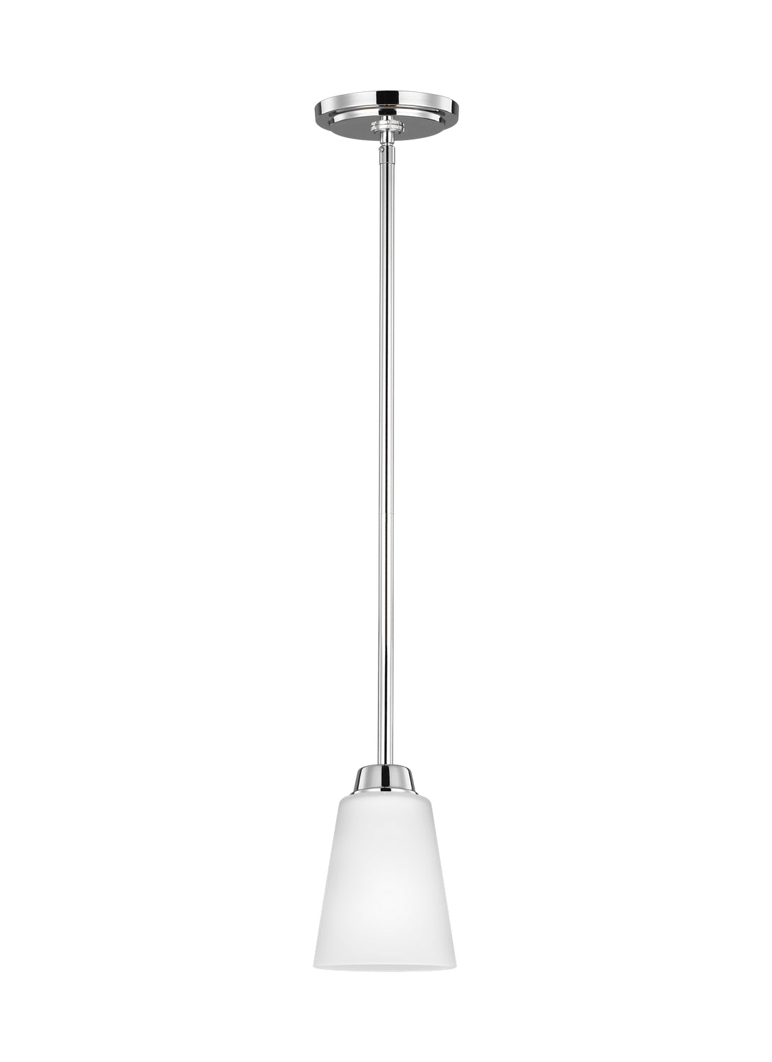 Generation Lighting. - 6115201-05 - One Light Mini-Pendant - Kerrville - Chrome