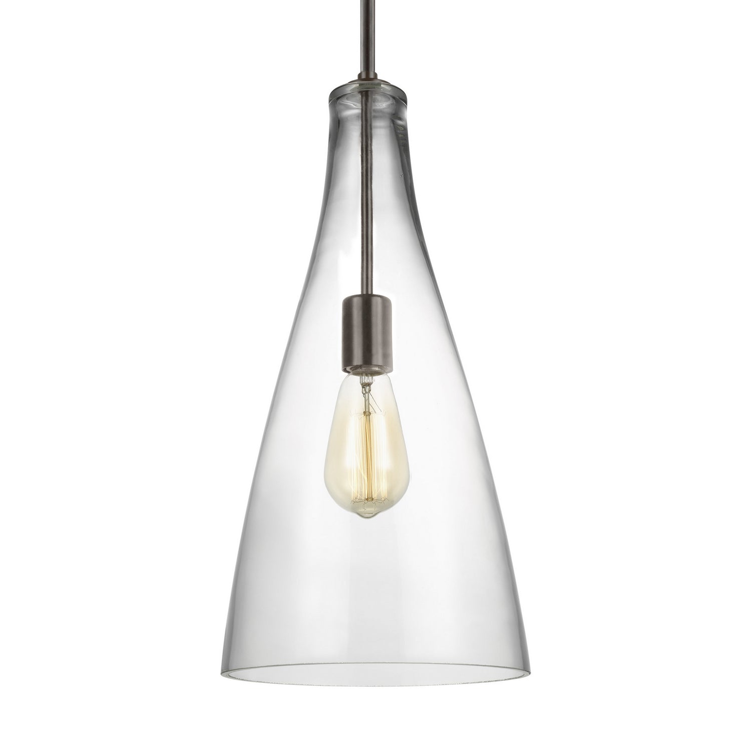 Visual Comfort Studio - 6537001-710 - One Light Pendant - Arilda - Bronze