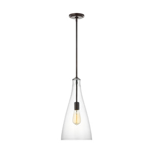 Visual Comfort Studio - 6537001-710 - One Light Pendant - Arilda - Bronze