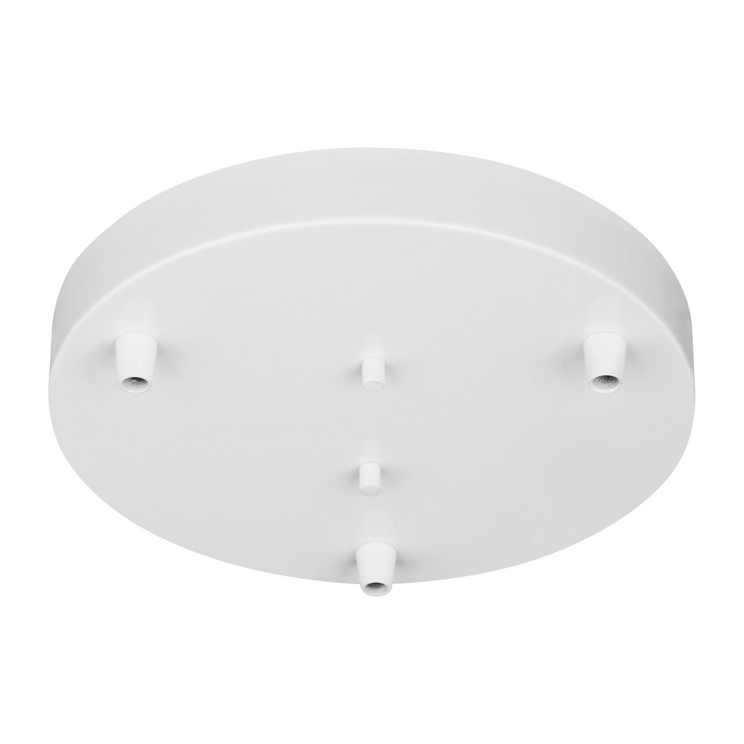 Generation Lighting. - 7449403-15 - Three Light Cluster Canopy - Multi-Port Canopy - White