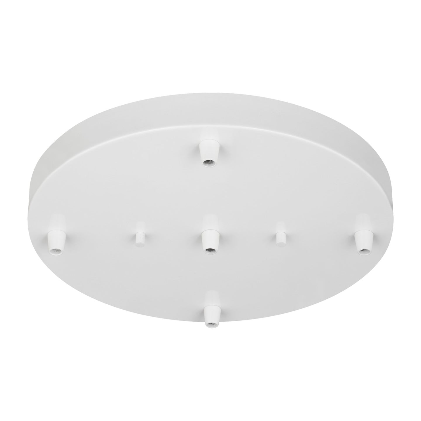 Generation Lighting - 7449405-15 - Five Light Cluster Canopy - Multi-Port Canopy - White