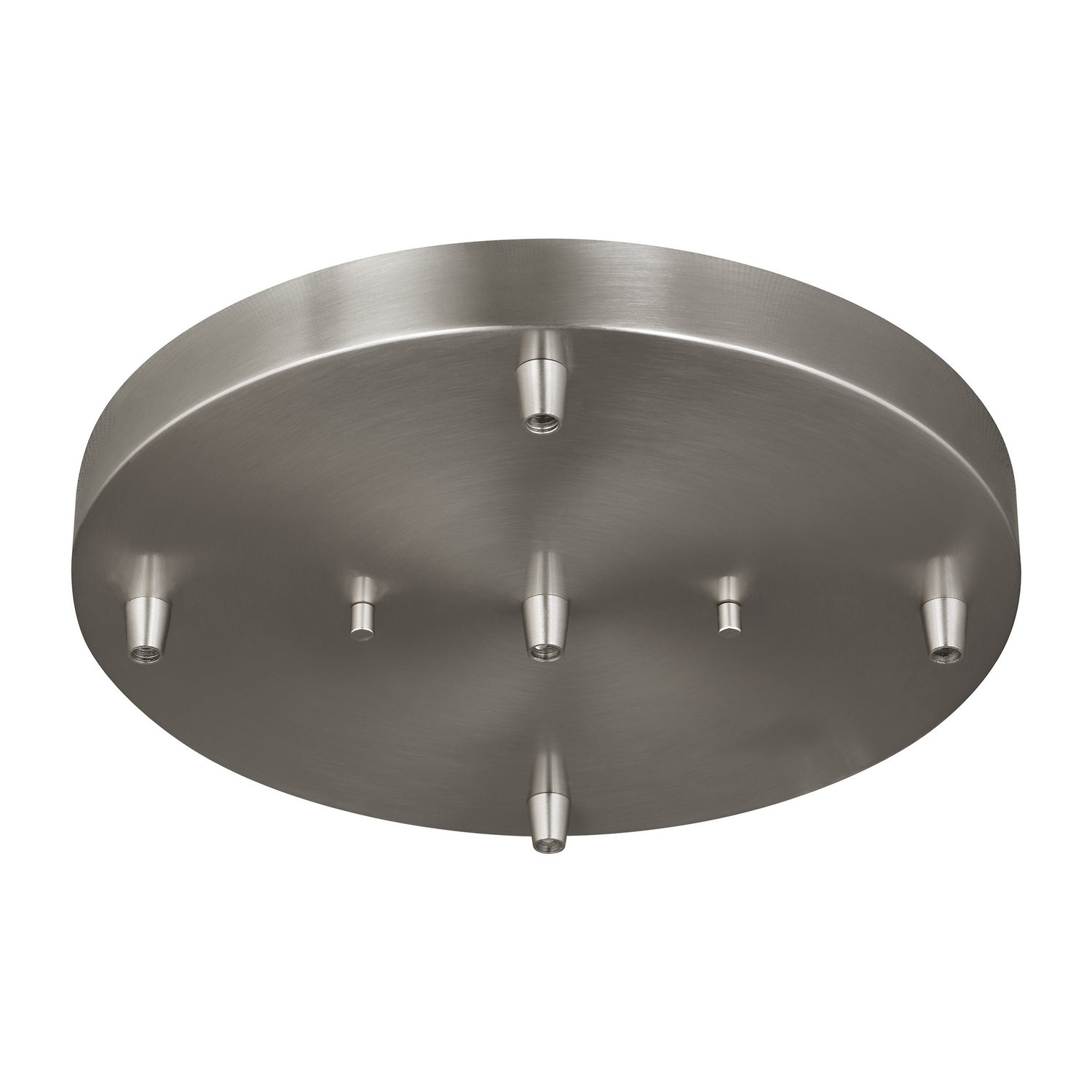 Generation Lighting. - 7449405-962 - Five Light Cluster Canopy - Multi-Port Canopy - Brushed Nickel