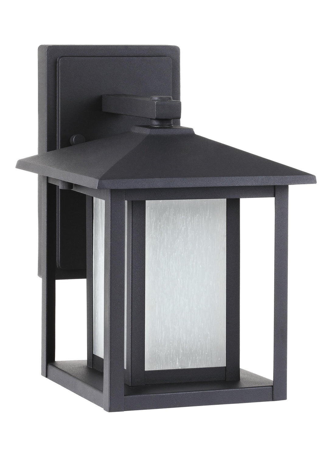 Generation Lighting. - 8902997S-12 - LED Outdoor Wall Lantern - Hunnington - Black