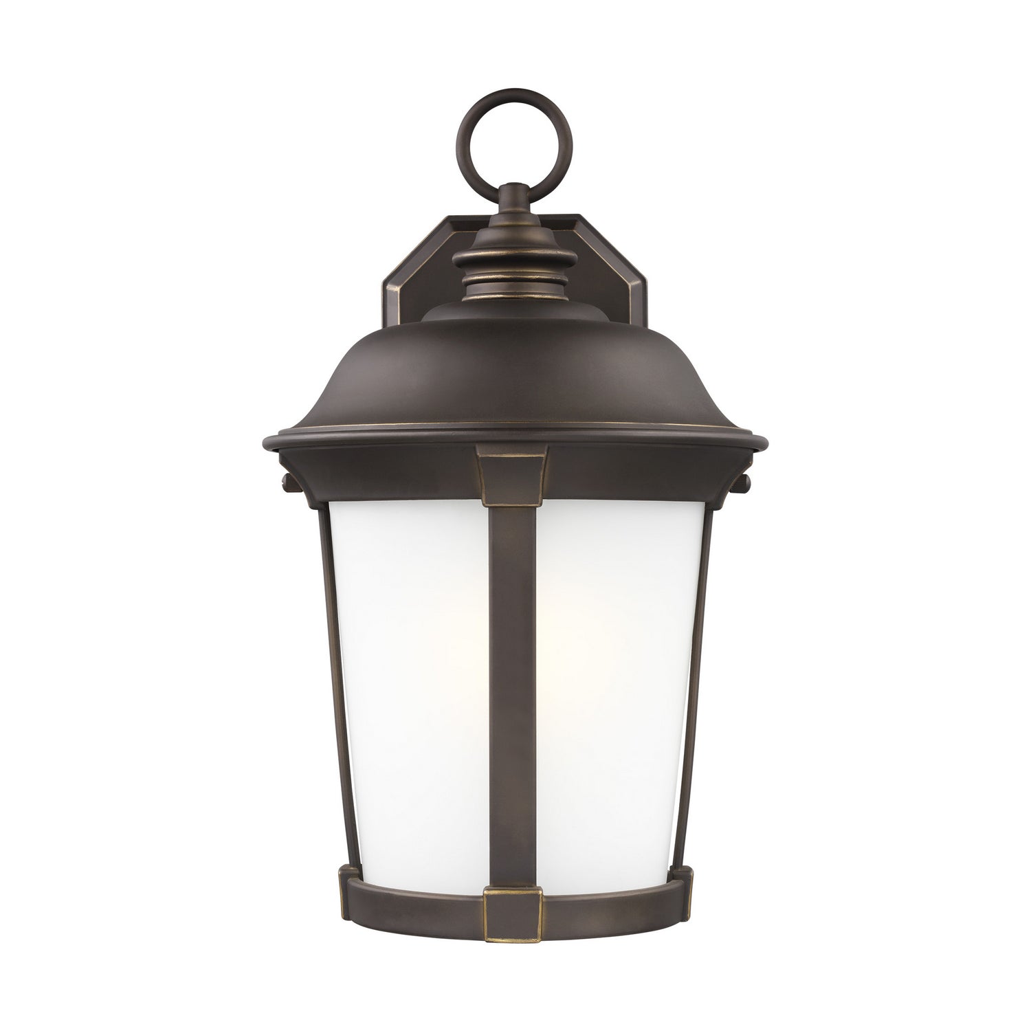 Generation Lighting. - 8750701-71 - One Light Outdoor Wall Lantern - Calder - Antique Bronze