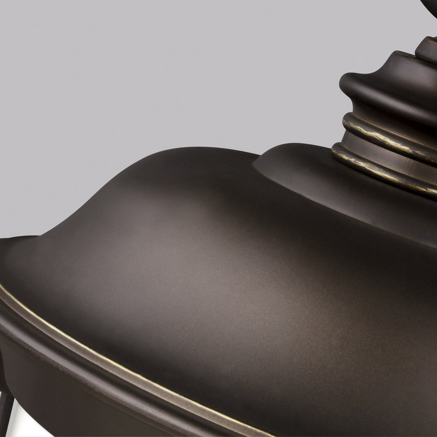 Generation Lighting - 8250701EN3-71 - One Light Outdoor Post Lantern - Calder - Antique Bronze