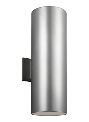 Visual Comfort Studio - 8413997S-753 - LED Outdoor Wall Lantern - Outdoor Cylinders - Painted Brushed Nickel