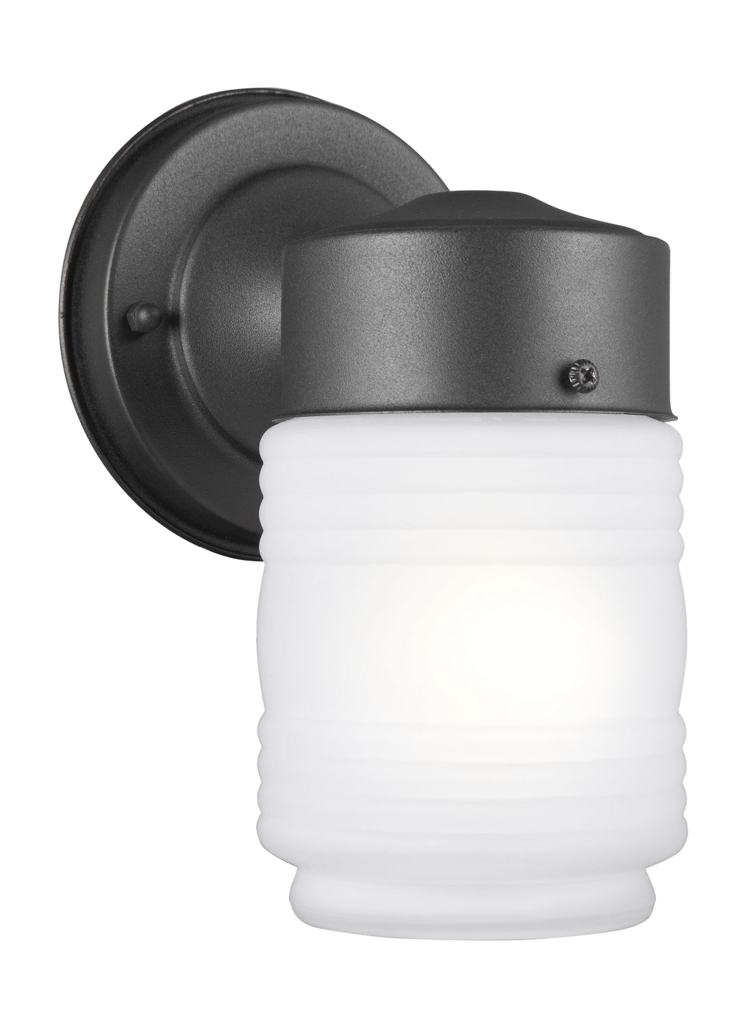 Generation Lighting. - 8550001-12 - One Light Outdoor Wall Lantern - Outdoor Wall - Black