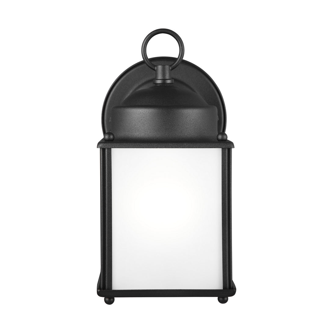 Generation Lighting. - 8592001-12 - One Light Outdoor Wall Lantern - New Castle - Black