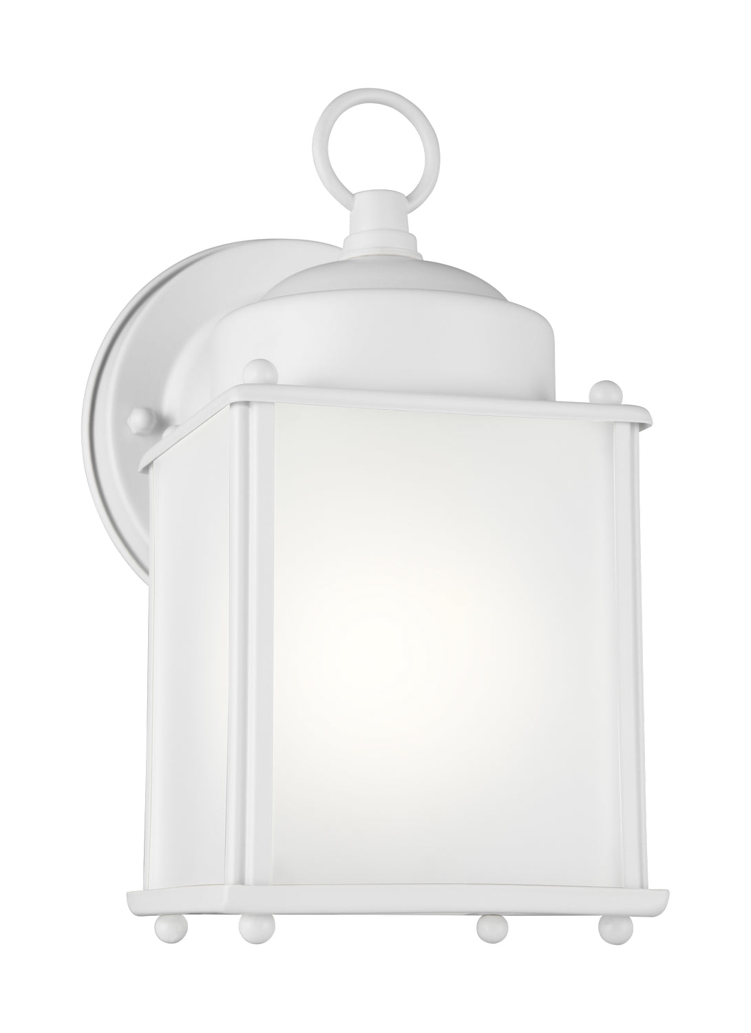 Generation Lighting. - 8592001-15 - One Light Outdoor Wall Lantern - New Castle - White