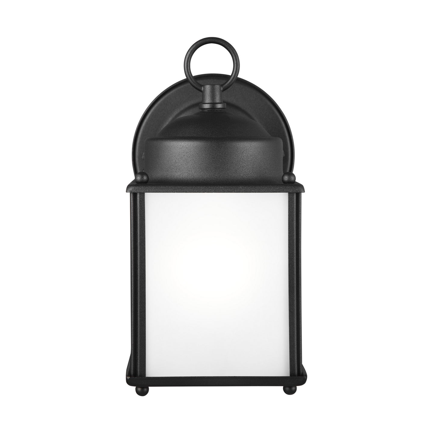 Generation Lighting - 8592001EN3-12 - One Light Outdoor Wall Lantern - New Castle - Black