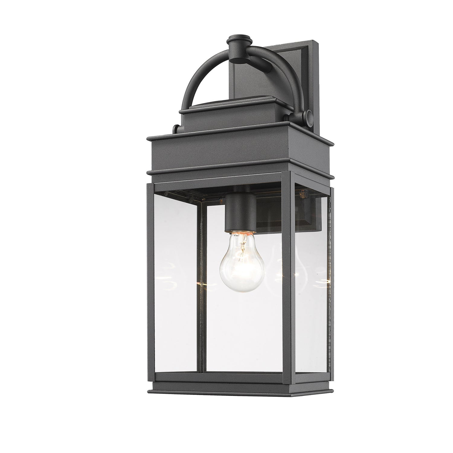 Artcraft - AC8230BK - One Light Outdoor Wall Mount - Fulton - Black