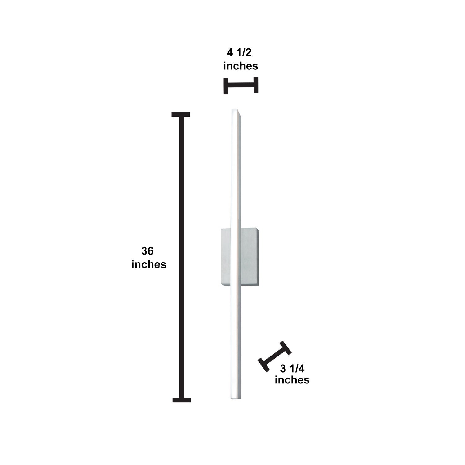 Norwell Lighting - 9741-BA-MA - LED Wall Sconce - Ava - Brushed Aluminum