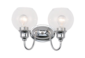 Maxim - 1112CLPC - Two Light Bath Vanity - Ballord - Polished Chrome