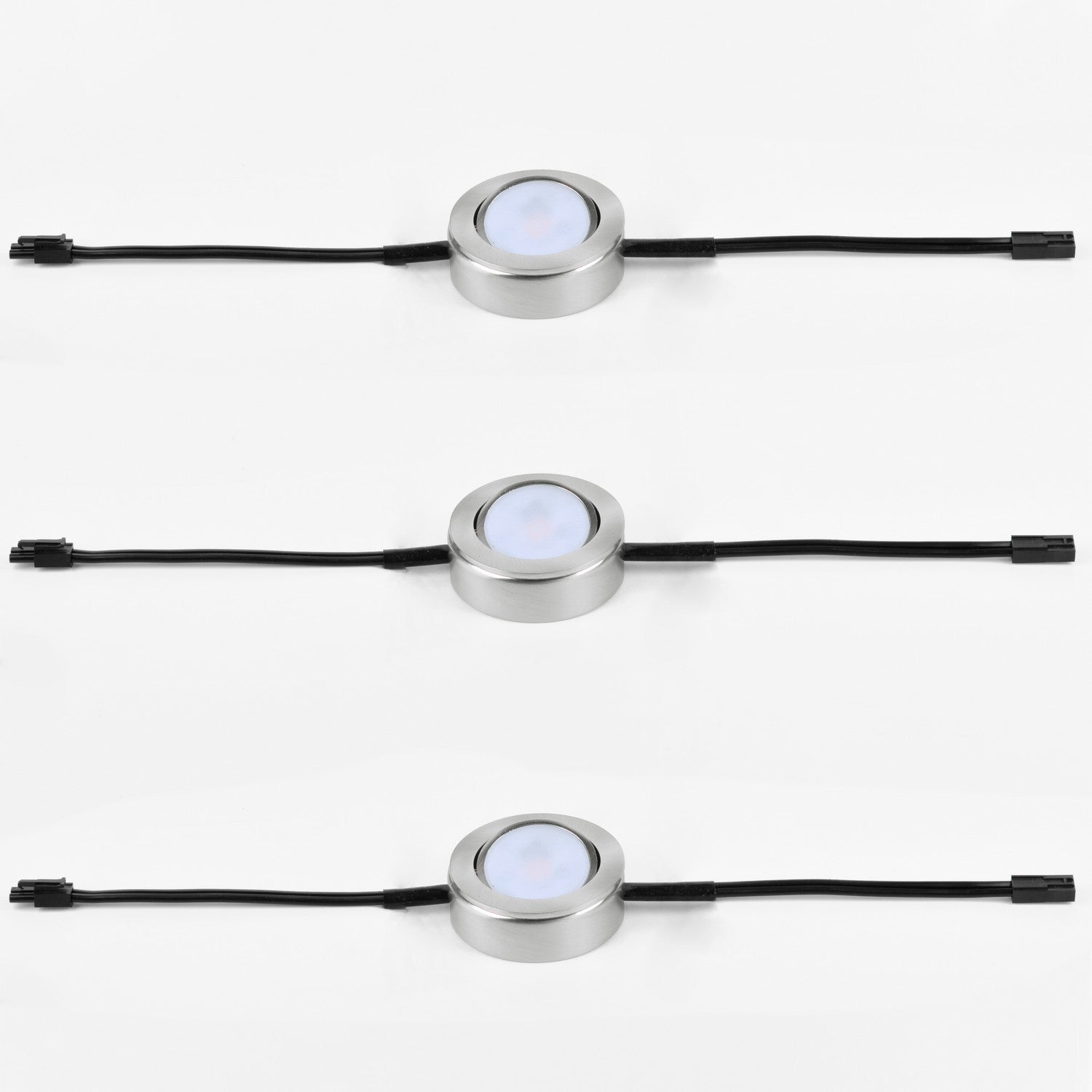 Maxim - 53836SN - LED Puck - CounterMax MX-LD-AC - Satin Nickel