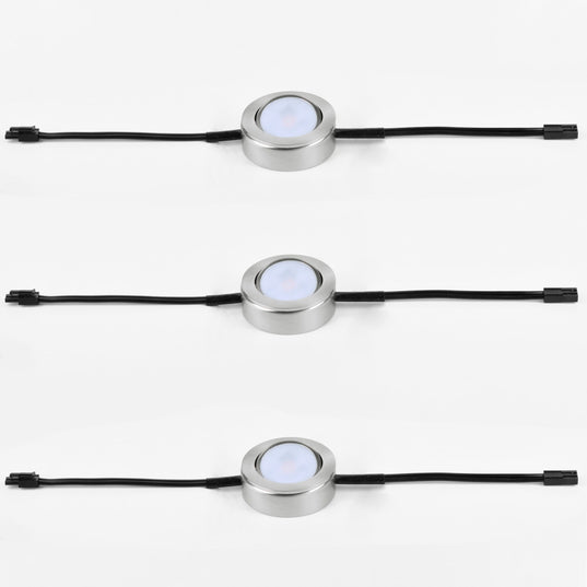 Maxim - 53836SN - LED Puck - CounterMax MX-LD-AC - Satin Nickel