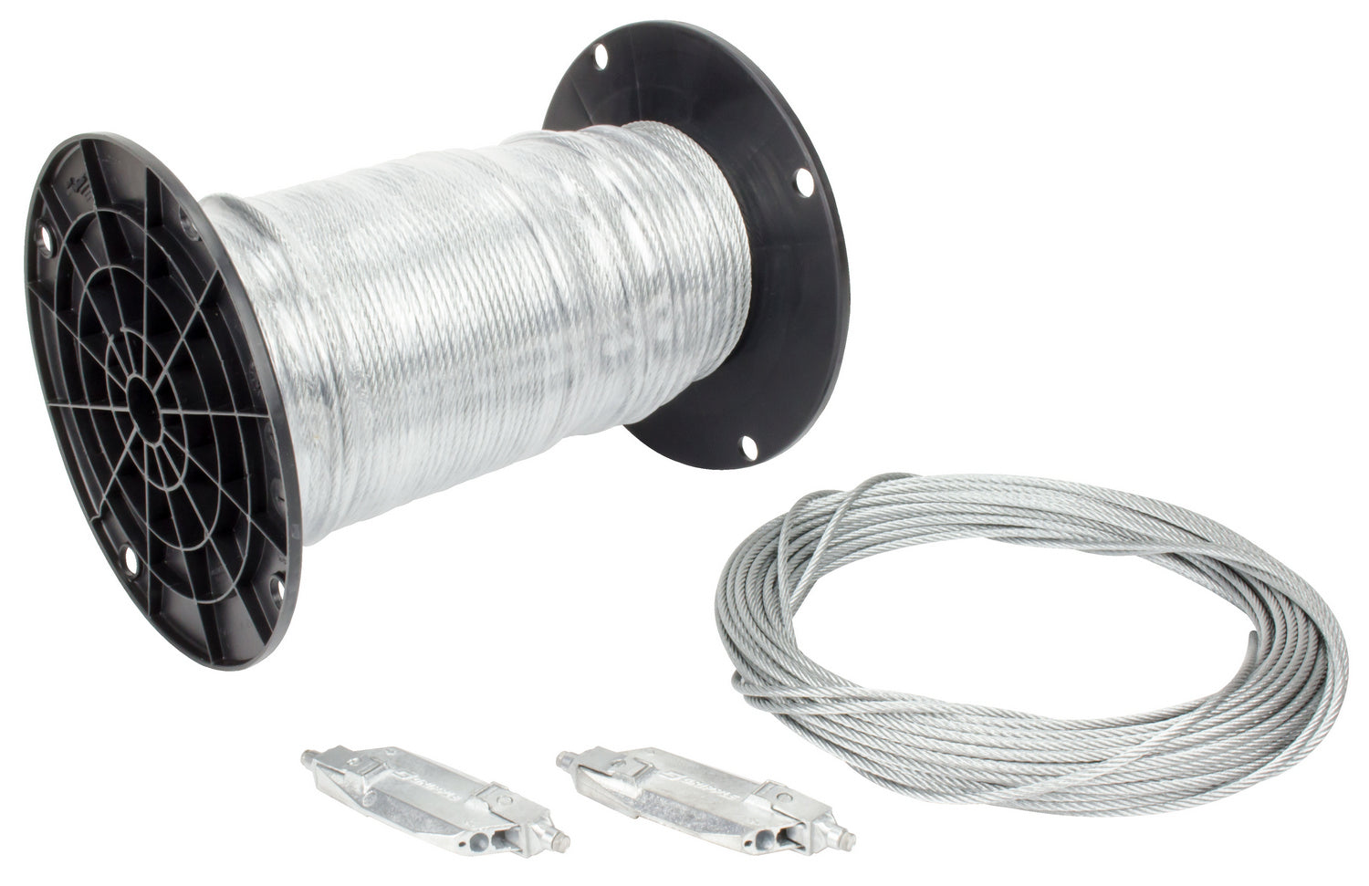 American Lighting - LS-CABLE-110 - 110' Cable Strut Kit - Commerical Grade Light String - Silver