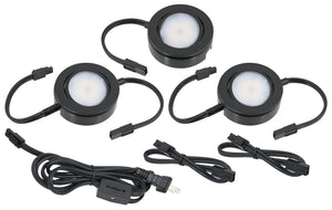 American Lighting - MVP-3-30-BK - LED Puck Light - MVP Puck Light - Bllack