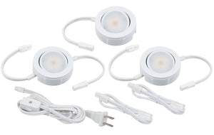 American Lighting - MVP-3-30-WH - LED Puck Light - MVP Puck Light - White