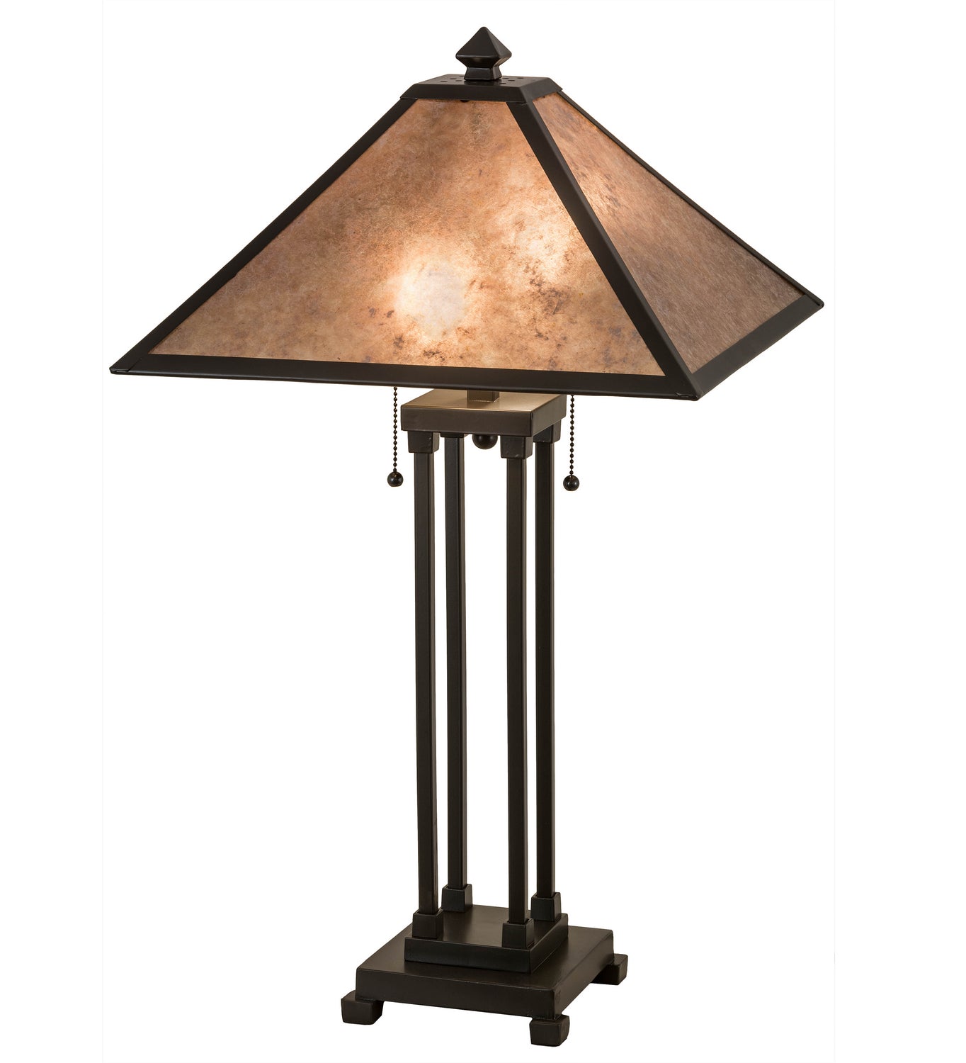 Meyda Tiffany - 186216 - Two Light Table Lamp - Sutter - Timeless Bronze