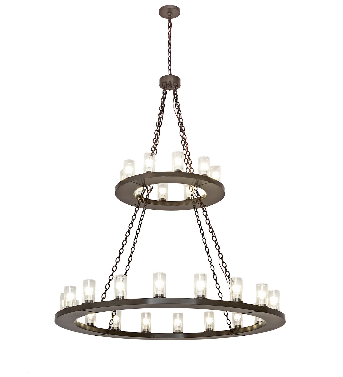 Meyda Tiffany - 202972 - 28 Light Chandelier - Loxley - Timeless Bronze