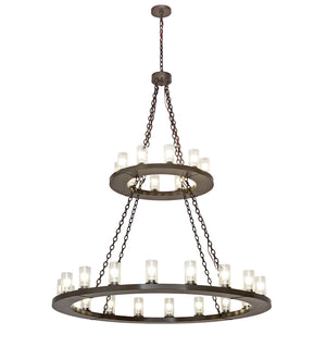 Meyda Tiffany - 202972 - 28 Light Chandelier - Loxley - Timeless Bronze