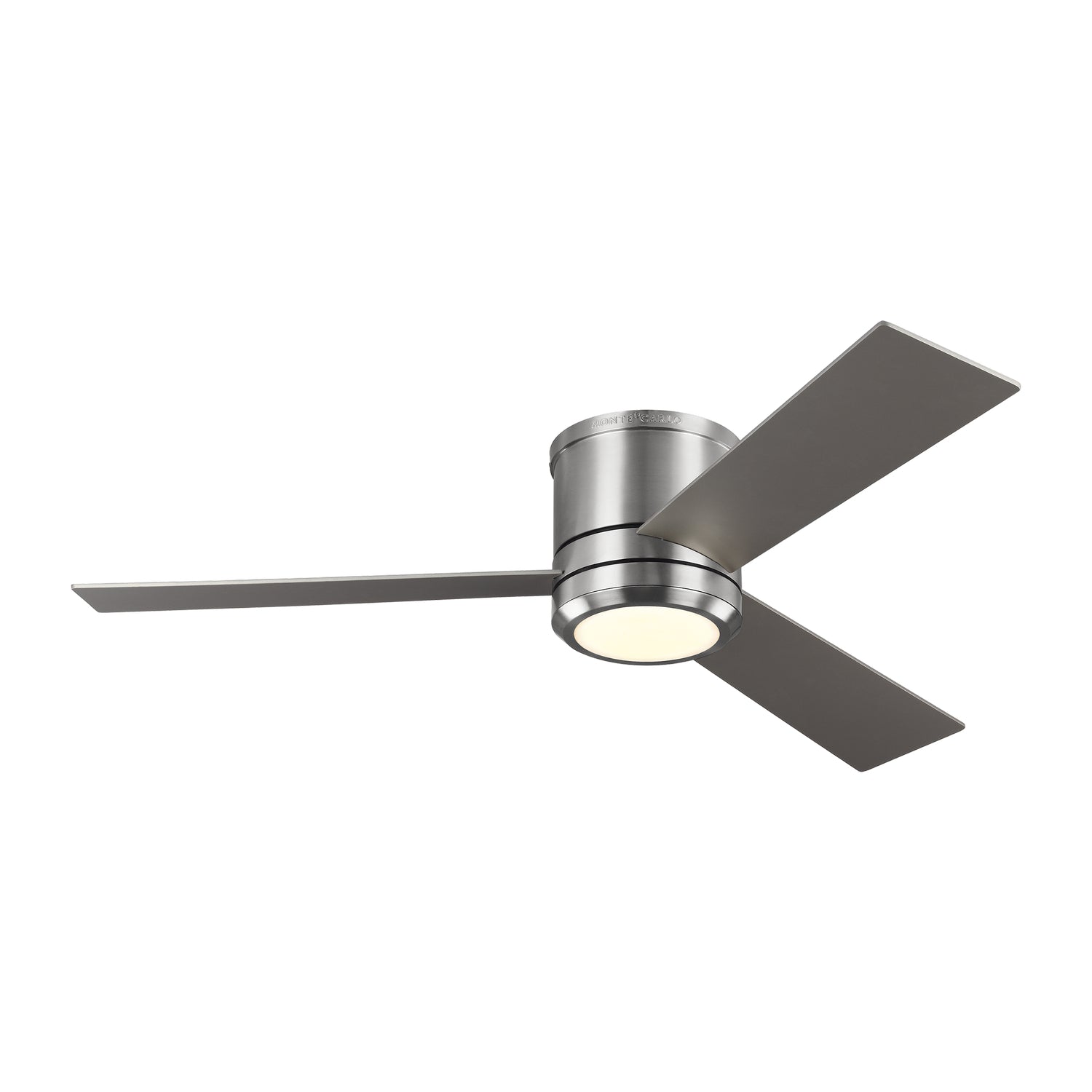 Generation Lighting. - 3CLMR56BSD-V1 - 56" Ceiling Fan - Clarity - Brushed Steel