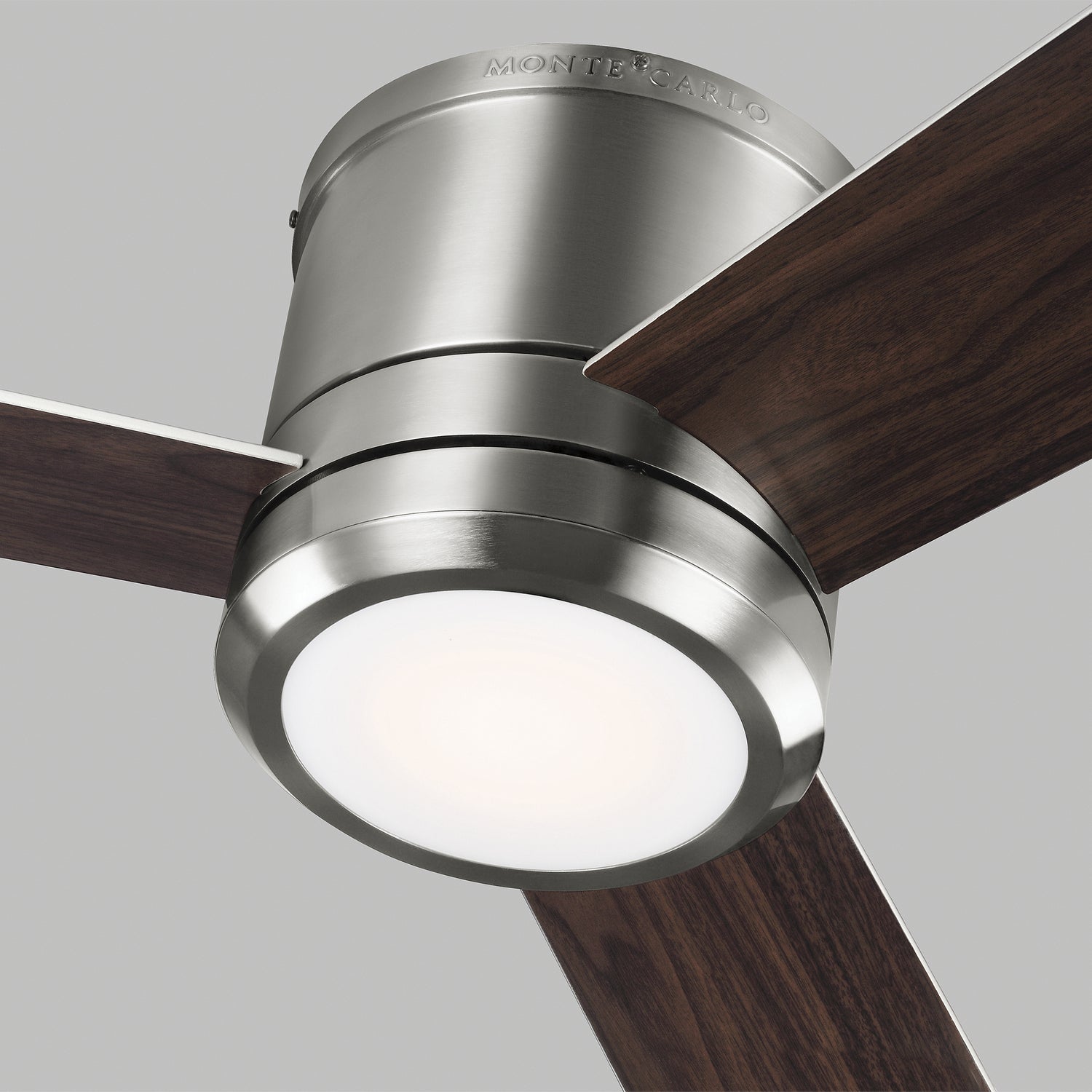 Generation Lighting. - 3CLMR56BSD-V1 - 56"Ceiling Fan - Clarity - Brushed Steel