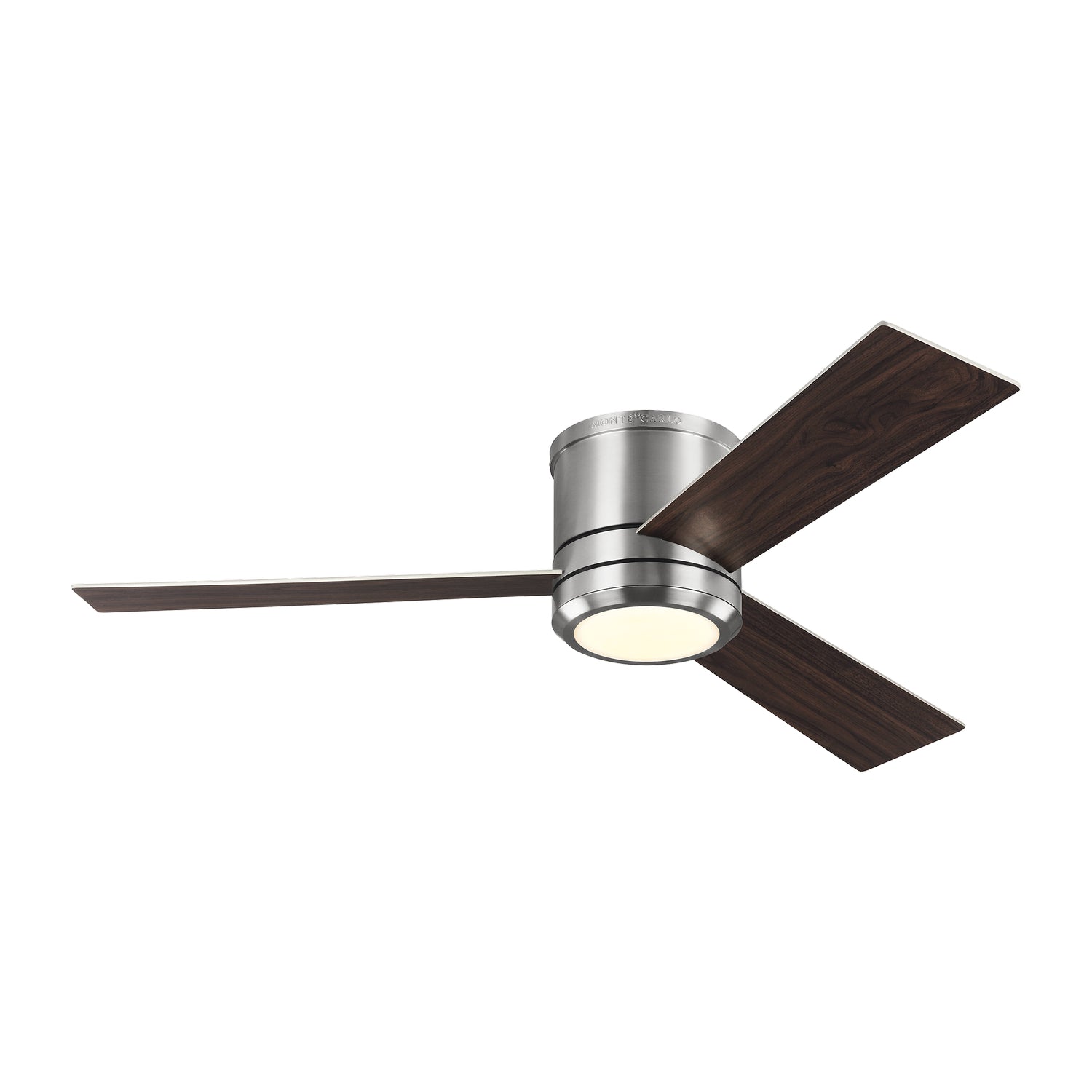 Generation Lighting. - 3CLMR56BSD-V1 - 56"Ceiling Fan - Clarity - Brushed Steel