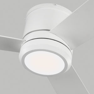 Generation Lighting. - 3CLMR56RZWD-V1 - 56"Ceiling Fan - Clarity - Matte White