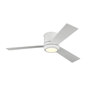 Generation Lighting. - 3CLMR56RZWD-V1 - 56" Ceiling Fan - Clarity - Matte White