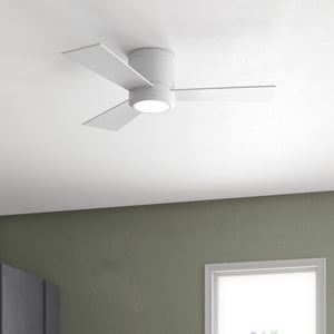 Generation Lighting. - 3CLYR42BSD-V1 - 42"Ceiling Fan - Clarity - Brushed Steel