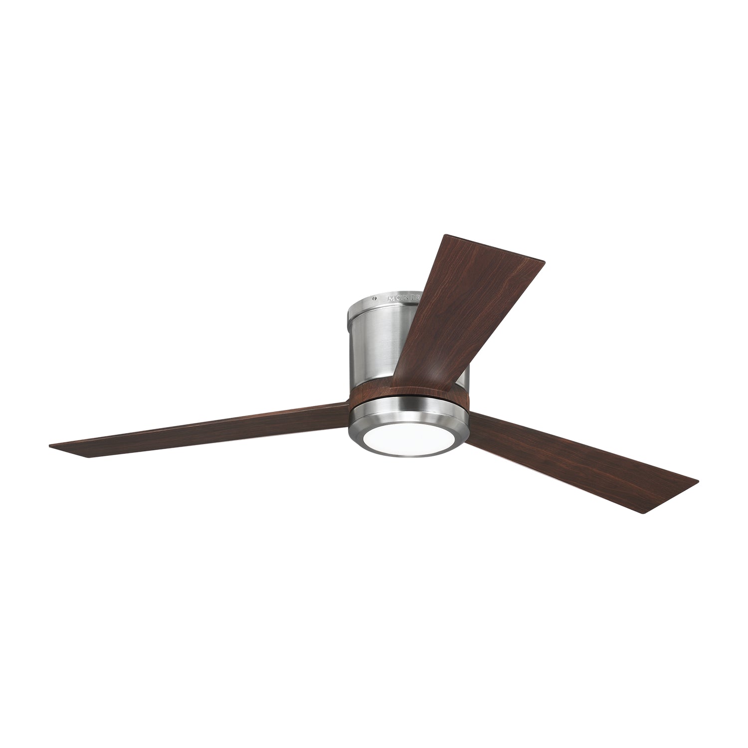 Generation Lighting. - 3CLYR52BSD-V1 - 52"Ceiling Fan - Clarity - Brushed Steel