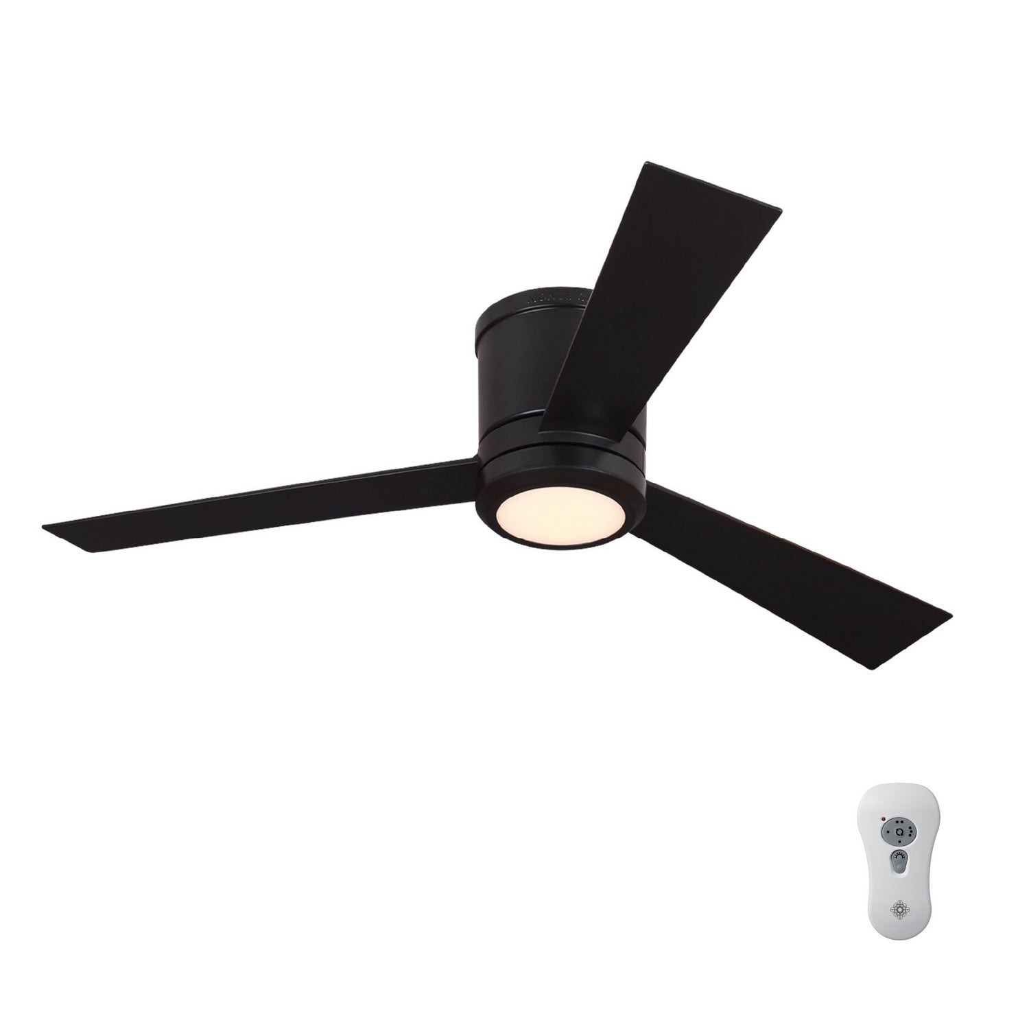 Generation Lighting. - 3CLYR52OZD-V1 - 52" Ceiling Fan - Clarity - Oil Rubbed Bronze