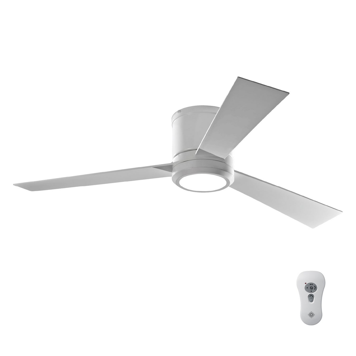 Generation Lighting. - 3CLYR52RZWD-V1 - 52"Ceiling Fan - Clarity - Matte White