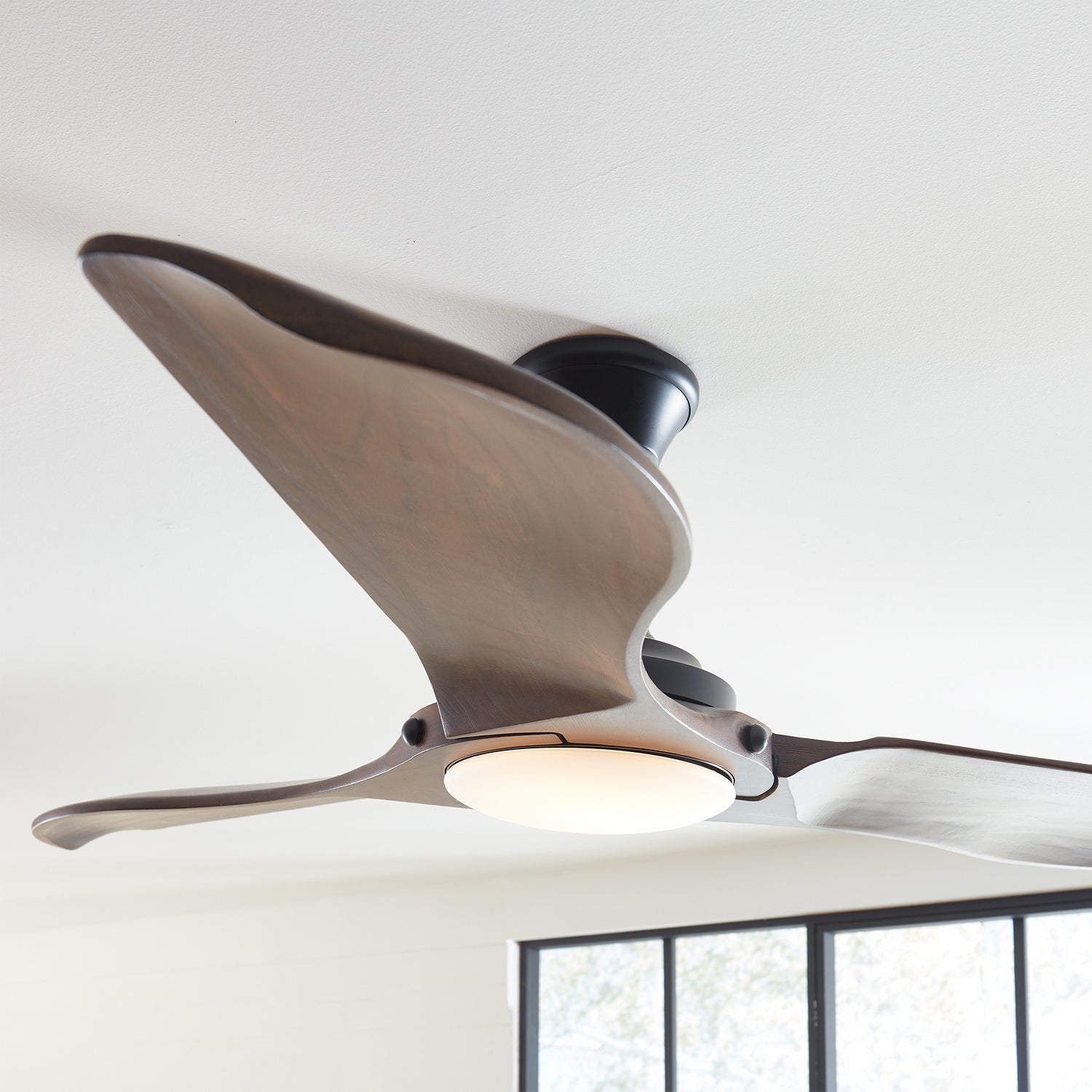 Visual Comfort Fan - 3MNLR56BKD-V1 - 56"Ceiling Fan - Minimalist - Matte Black