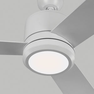 Generation Lighting. - 3VNMR56RZWD-V1 - 56" Ceiling Fan - Vision - Matte White