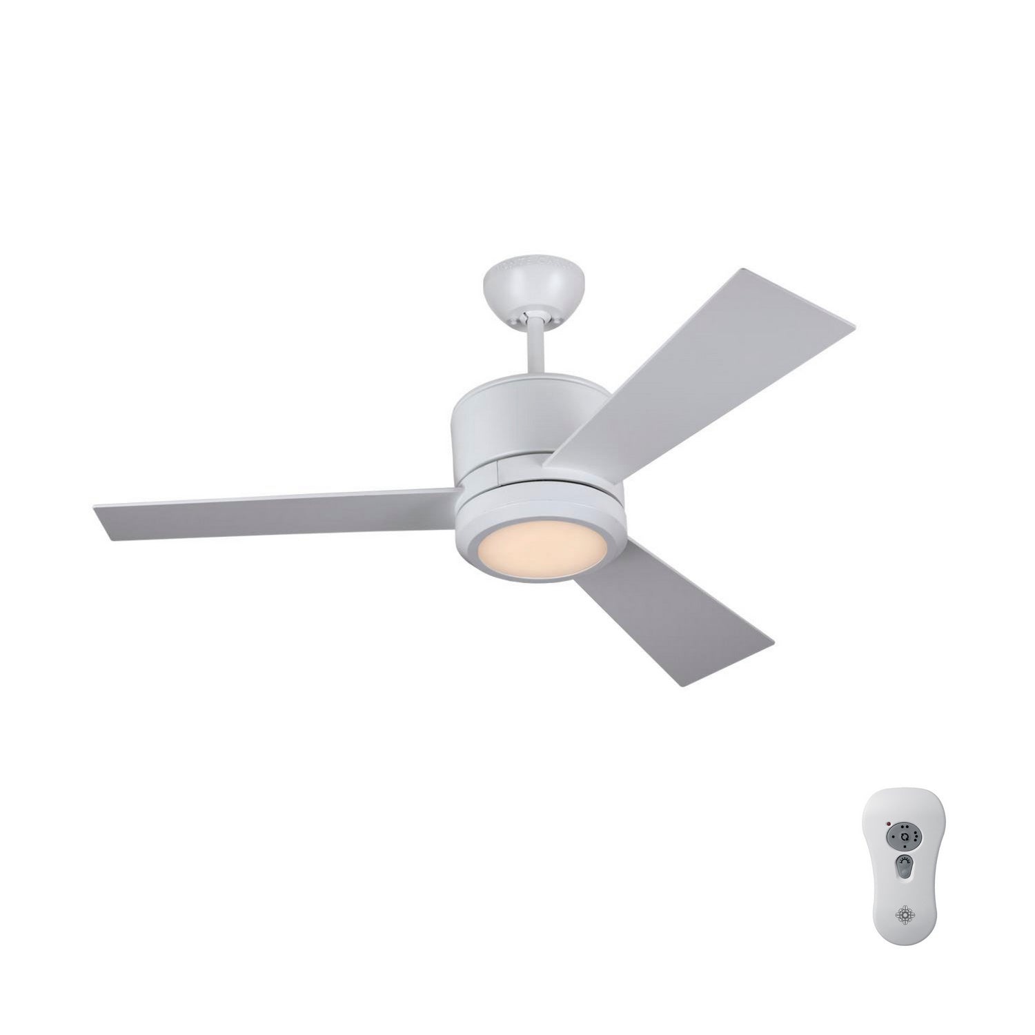 Generation Lighting. - 3VNR42RZWD-V1 - 42"Ceiling Fan - Vision - Matte White