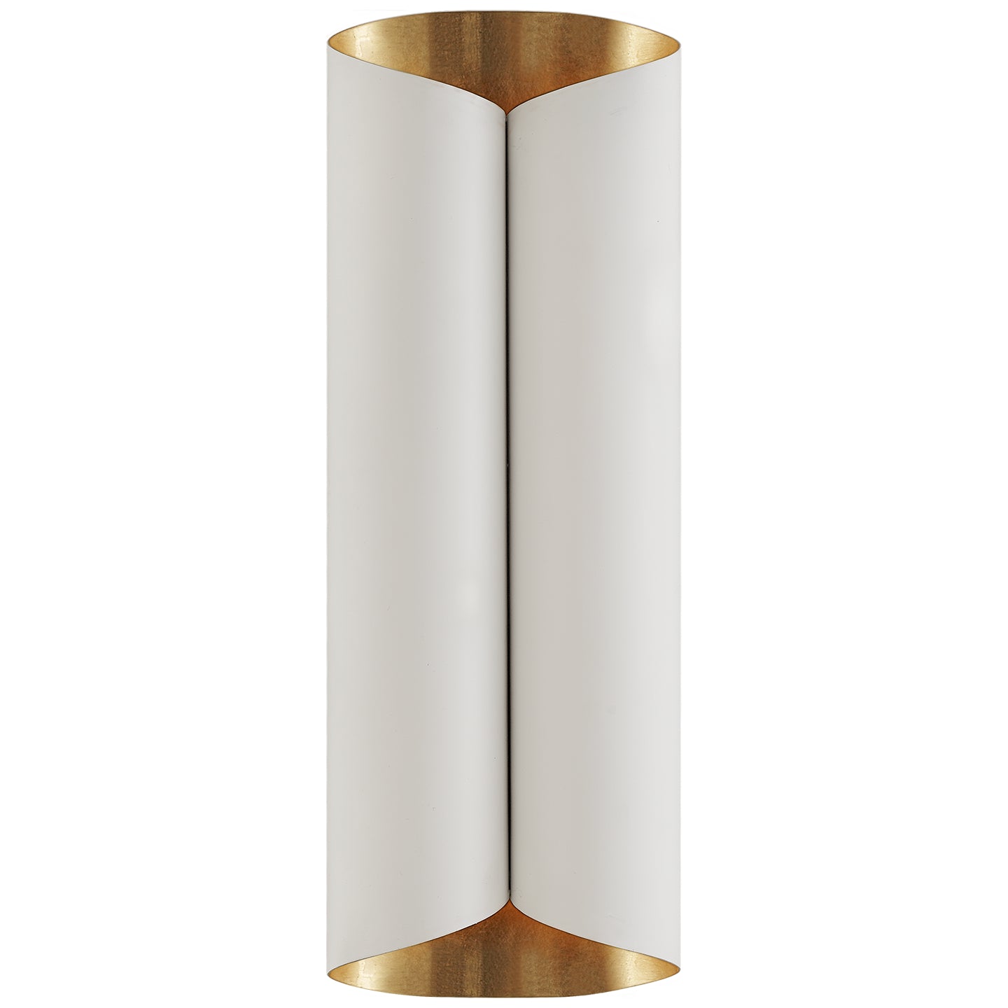 Visual Comfort Signature - ARN 2037PW/G - Four Light Wall Sconce - Selfoss - Plaster White and Gild