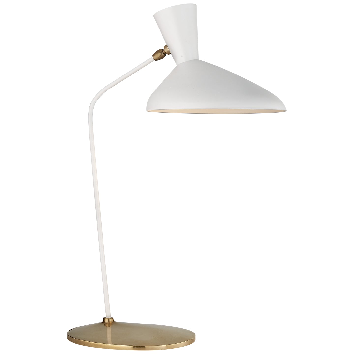 Visual Comfort Signature - ARN 3712WHT - One Light Table Lamp - Austen - Matte White