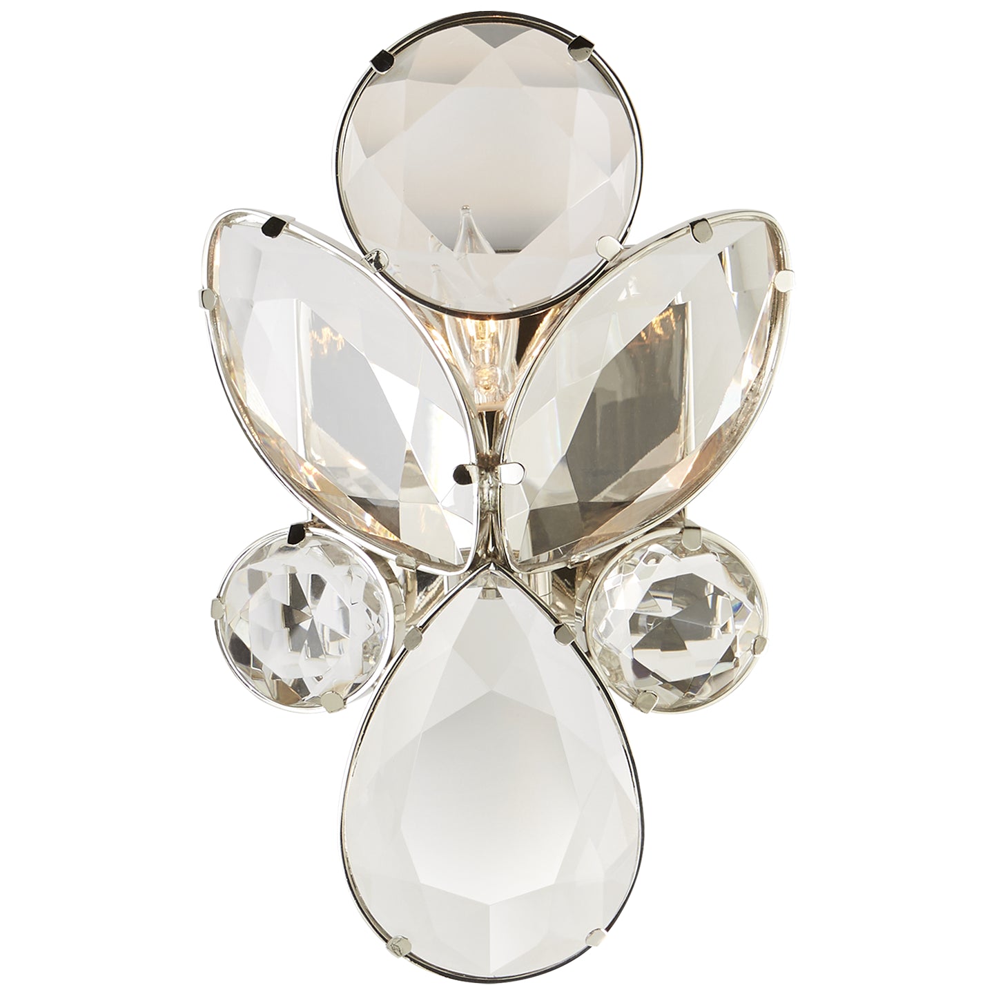 Visual Comfort Signature - KS 2015PN-CG - One Light Wall Sconce - Lloyd - Polished Nickel