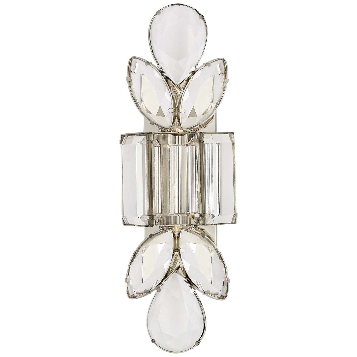 Visual Comfort Signature - KS 2017PN-CG - Two Light Wall Sconce - Lloyd - Polished Nickel