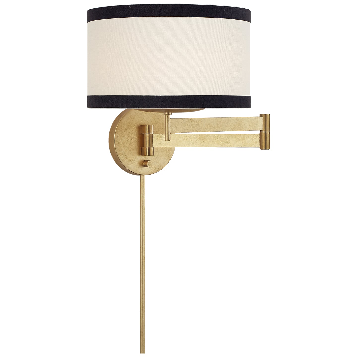 Visual Comfort Signature - KS 2075G-L/BL - One Light Swing Arm Wall Sconce - Walker - Gild