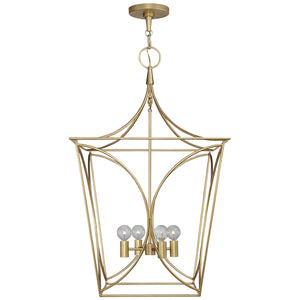 Visual Comfort Signature - KS 5145G - Four Light Lantern - Cavanagh - Gild