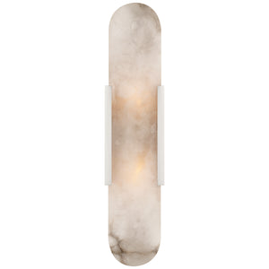 Visual Comfort Signature - KW 2013PN-ALB - LED Wall Sconce - Melange - Polished Nickel