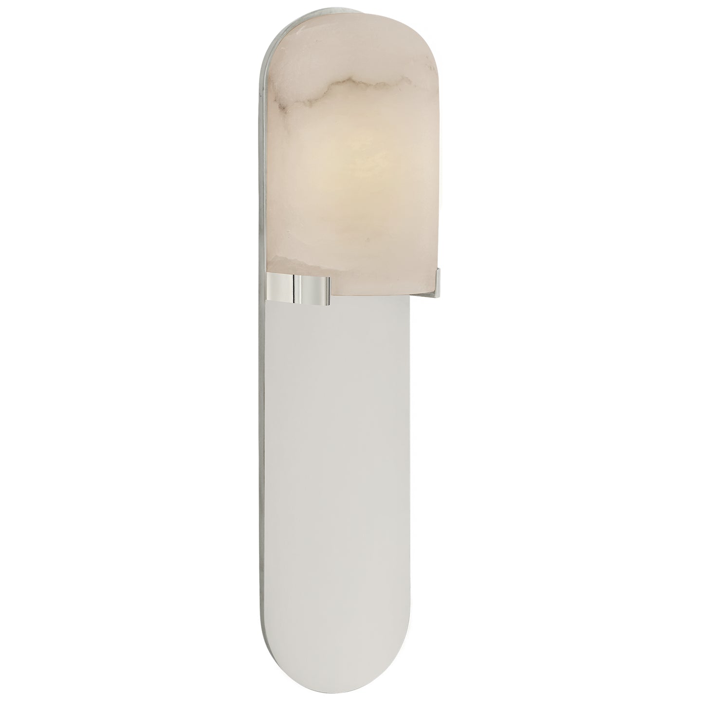 Visual Comfort Signature - KW 2014PN-ALB - LED Wall Sconce - Melange - Polished Nickel