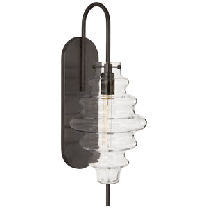 Visual Comfort Signature - KW 2270BZ-CG - One Light Wall Sconce - Tableau - Bronze